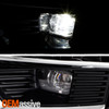 For 2021-2024 Nissan Armada LED Clear Fog Lights Pair w/ Wiring Harness Switch