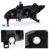 For 2016 2017 2018 Maxima Bumper Clear Fog Light Driver Left Side w/ Bulb Screws