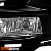 For 2020-2022 Sentra S / SV Halogen Chrome Fog Lights w/ Wiring Harness Switch