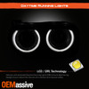 For 15-20 Dodge Challenger HID LED DRL Switchback Projector Headlight Left+Right