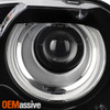 For 15-20 Dodge Challenger Dual Lens LED DRL Switchback Projector Headlight Left