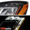 For 11-13 Buick Regal HID Projector [Blue Ring] Black Headlight w/LED DRL Driver