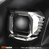 For 08-17 Freightliner Cascadia Black Switchback LED Signal Projector Headlight