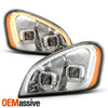 2008-2017 Freightliner Cascadia [Switchback LED Signal] Projector Headlights