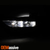 For 2015-2016 Chrysler 200 [Full LED] Front Bumper Fog Light w/Universal Switch