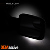 For 2019-2024 Ram 1500 Power Heat Manual Folding Chrome Towing Mirror+LED Signal