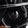 For 2016-2021 Honda Pilot/ Ridgeline 17-20 [Halogen Type] Headlights Pair Black