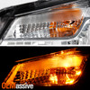 For 2017-2018 Subaru Forester [Halogen Type] Headlights Driver + Passenger Side