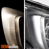 For 2017-2018 Subaru Forester [Halogen Type] Headlight Passenger Right Chrome