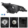For 2021-2024 Mitsubishi Mirage ES / LE / BE Halogen Type Chrome Headlights Pair