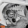 For 2021-2024 Mitsubishi Mirage ES/ LE/BE Halogen Type Chrome Headligt Passenger