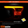 For 2018-2020 Ford F150 XL XLT Lariat Halogen Chrome Headlights Pair w/ LED DRL