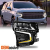 For 2021-2024 Chevy Tahoe/Suburban [Full LED] Switchback Headlights Passenger