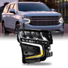 For 2021-2024 Chevy Tahoe/Suburban [Full LED] Switchback Headlights Passenger