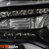 For 2015-2023 Chrysler 300 Halogen Projector Headlight Black Bezel Left + Right