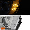 For 2015-2023 Chrysler 300 Halogen Projector Headlights Chrome Bezel Driver Side