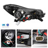 Fit 18-22 Chevy Trax [Adapter fit Halogen] LED DRL Projector Headlight OE Black