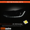 Fit 18-22 Chevy Trax [Adapter fit Halogen] LED DRL Projector Headlight OE Black