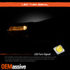 Fit 18-22 Chevy Trax [Adapter fit Halogen] LED DRL Projector Headlight OE Black