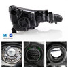 For 19-20 Elantra Halogen (US Built) Tube Projector Black Headlight Driver Left