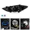 For 2017-2019 Elantra Halogen Type Non-DRL Projector Black Headlights Pair LH+RH