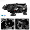 Fits 07-2009 Elantra GLS | Touring | SE | Limited 4-Door Sedan Black Headlights