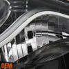 For 2011-2013 Elantra Sedan 4Door Black Halogen Headlight Passenger Right Side