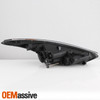 Driver Left Side Headlight For 2011 2012 2013 Elantra Sedan 4Door Black Halogen