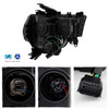 For 19-22 RAM 2500 3500 Halogen Projector Black Headlights LED Sequential Signal