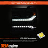 For 16-18 Chevy Silverado Full LED HID/DRL Switchback Projector Headlight Chrome