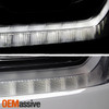 For 16-18 Chevy Silverado Full LED HID/DRL Switchback Projector Headlight Chrome