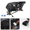 For 2011-2013 Dodge Durango HID Projector Headlight Pair w/LED Sequential Signal