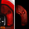 For 2018-2021 GMC Terrain Denali Halogen|LED Tail Light Outer Lamp Passenger