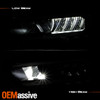 For 20-23 Toyota Tacoma Limited LED Sequential SwitchBack HeadLamp Chrome-Driver