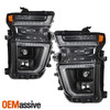 For 20-23 Chevy Silverado 2500HD/3500HD Halogen Projector HeadLamp LEDSequential