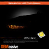 For 08-17 Mitsubishi Lancer Evo LED Sequential Signal Projector Headlights Light
