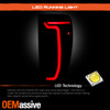 For 2019-2024 GMC Sierra 1500 Denali Full LED Tail Lights Lamp OE Black Smoke