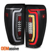 For 2019-2024 GMC Sierra 1500 Denali Full LED Tail Lights Lamp OE Black Clear