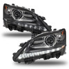 Fit 13-15 Lexus GS350 GS450h Xenon HID DRL w/o AFS Projector Headlights OE Pair