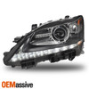 Fit 13-15 Lexus GS350 GS450h Xenon HID DRL w/o AFS Projector Headlights OE Left