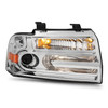 For 2007-2014 Lincoln Navigator [HID Type] Projector Chrome Headlight Passenger