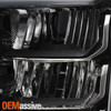 For 2020-2023 Chevy Silverado 2500HD 3500HD LT/WT LED DRL Black Headlight Driver