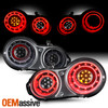 For 2009-2017 GTR GT-R R35 Sport Brake Reverse Lamp LED Black Tail Lights Pair