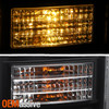 For 2021-2023 Ford F150 Halogen Type Projector Headlights LED Light Bar Pair/set