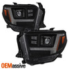 For 14-21 Tundra SR/SR5 Halogen Type Switchback Sequential Projector Headlights