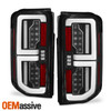 For 2021-2024 Ford Bronco [Full LED] Tail Lights w/ Welcome Lamp Black Assembly