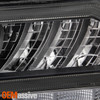 For 16-22 Toyota Tacoma Full LED Projector Black Headlights w/Sequential Signal