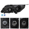 For 2018-2020 Honda Odyssey Minivan Projector Headlights [w/DRL] Black Passenger