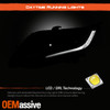 For 2018-2020 Honda Odyssey Minivan Projector Headlights [w/DRL] Black Pair/Set