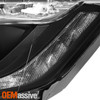 For 2018-2020 Honda Odyssey Minivan Projector Headlights [w/DRL] Black Pair/Set
